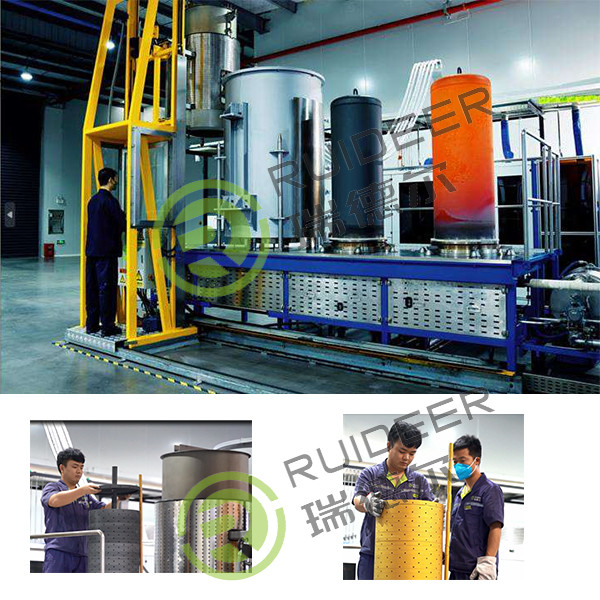 Cửa nắp lớp phủ lắng đọng hơi hóa học với TiCL4,AICL3 tiền chất và khí quá trình