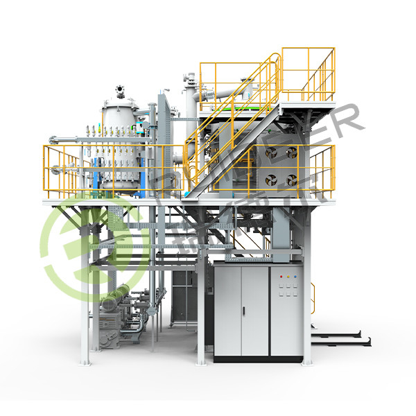 Cửa lò CVI Carbon Pyrolytic lớn thẳng đứng Trọng lượng trên/dưới với nhiệt độ làm việc tối đa 1300C