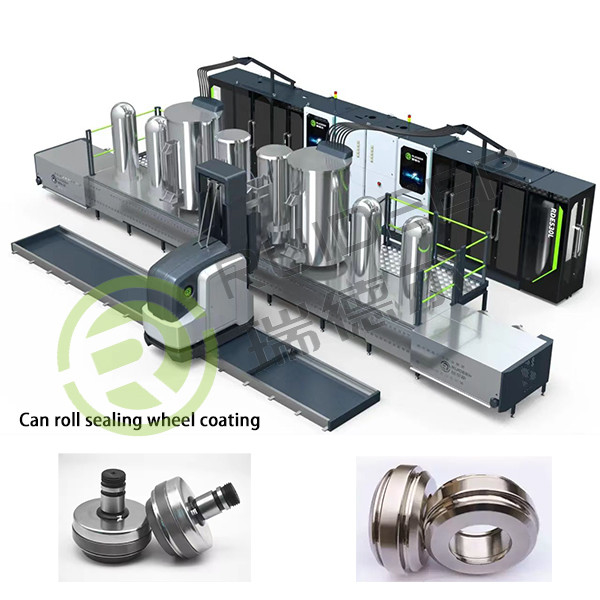 Lò bếp lớp phủ CVD có bánh bao bọc cuộn với các tiền thân CO và bộ phân phối khí giai đoạn thứ hai