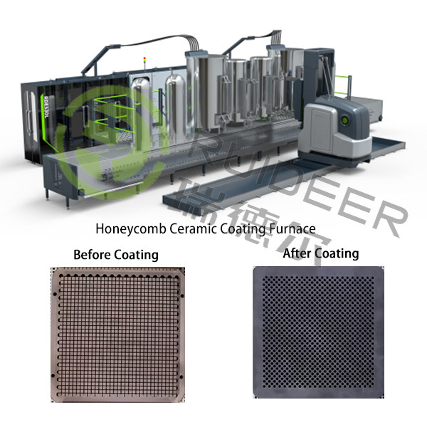 Cung bếp lớp phủ CVD gốm Honeycomb cho nhiệt độ quy trình 700-1050C và chất trung hòa khí tùy chọn