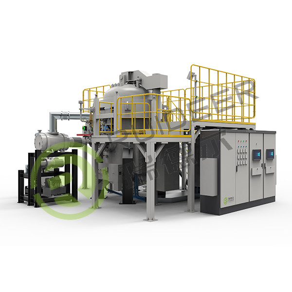 Lửa ngâm khí áp khí thẳng đứng đồng bộ cho nhiệt độ cao 2000C trong N2 khí nhập