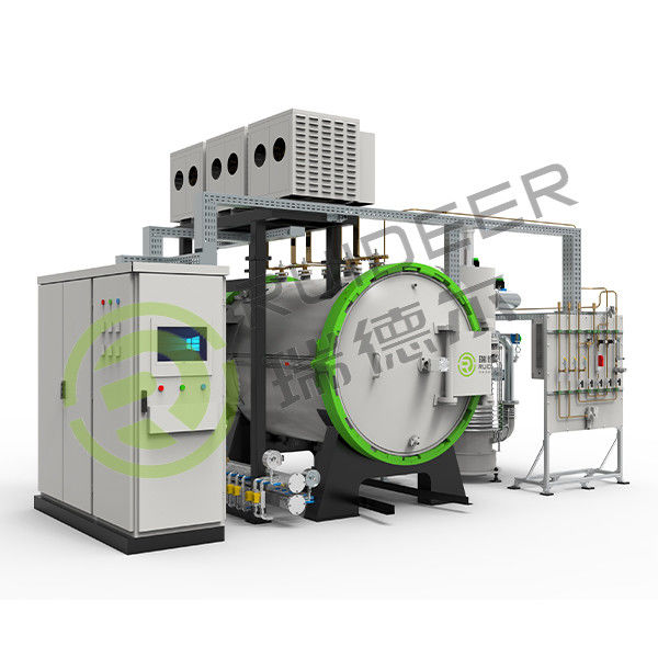 Hệ thống điều khiển PLC và phần tử sưởi graphite trong lò chân không nhiệt độ cao cho yêu cầu tùy chỉnh của bạn