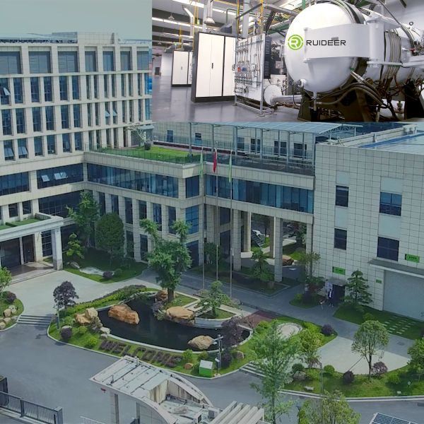 Lò thiêu kết chân không nhiệt độ cao tải trọng tối đa 1500Kg với nhiệt độ làm việc tối đa 1550C