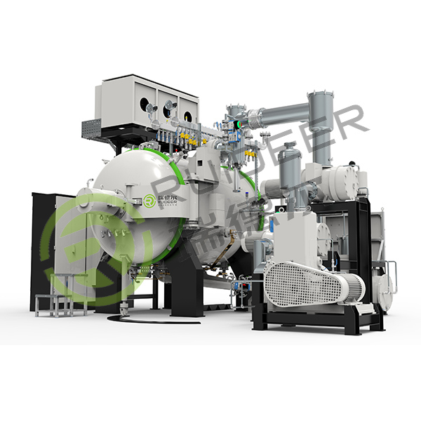 Lò nung Silicon Carbide theo chiều ngang hoặc chiều dọc với làm mát nhanh và mức chân không cao