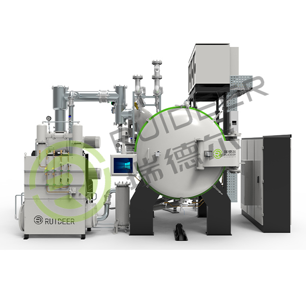 Lò nung Silicon Carbide theo chiều ngang hoặc chiều dọc với làm mát nhanh và mức chân không cao