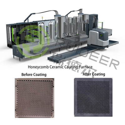 Cung bếp lớp phủ CVD gốm Honeycomb cho nhiệt độ quy trình 700-1050C và chất trung hòa khí tùy chọn