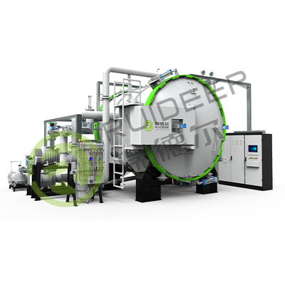 Cốc Sintering phản ứng Silicon Carbide 1800C chính xác với nhiệt độ đồng nhất ≤ ± 5C